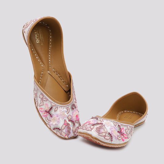 Gul-e-Noor Blush Jutti