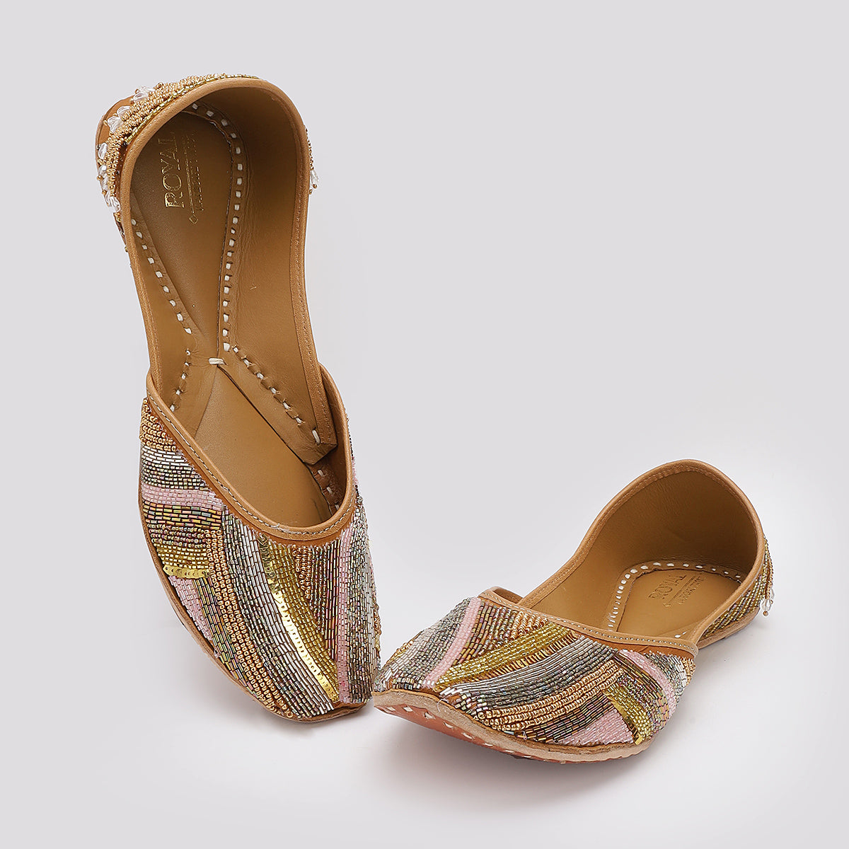 NOIRA – Gold Luxe Jutti
