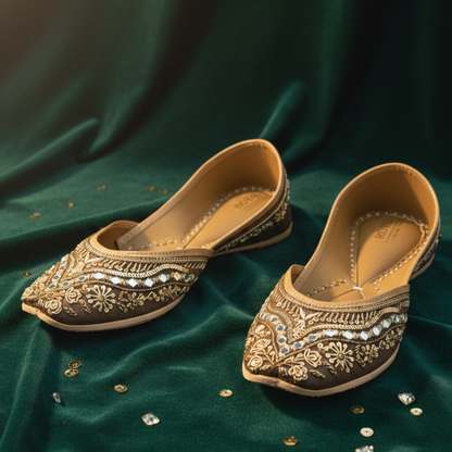 Champagne Mirror Bloom Jutti