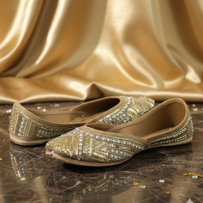 Golden Aura Royale Jutti