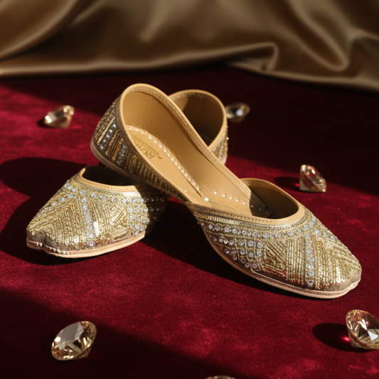 Golden Aura Royale Jutti