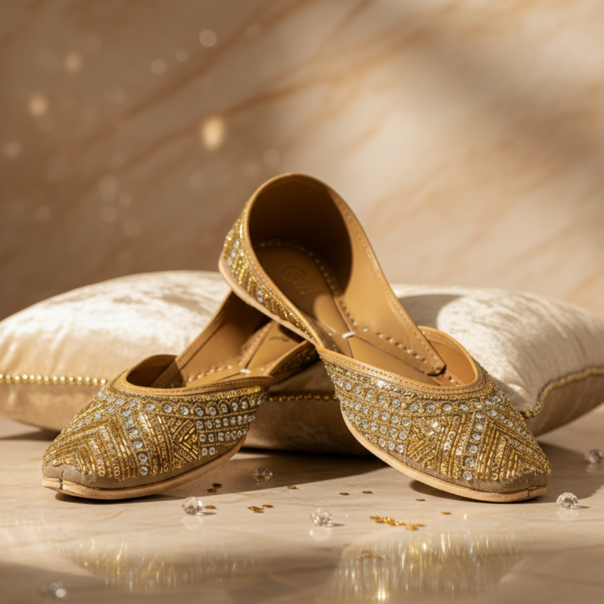 Golden Aura Royale Jutti