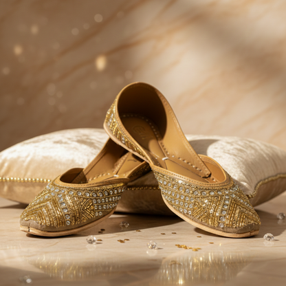 Golden Aura Royale Jutti