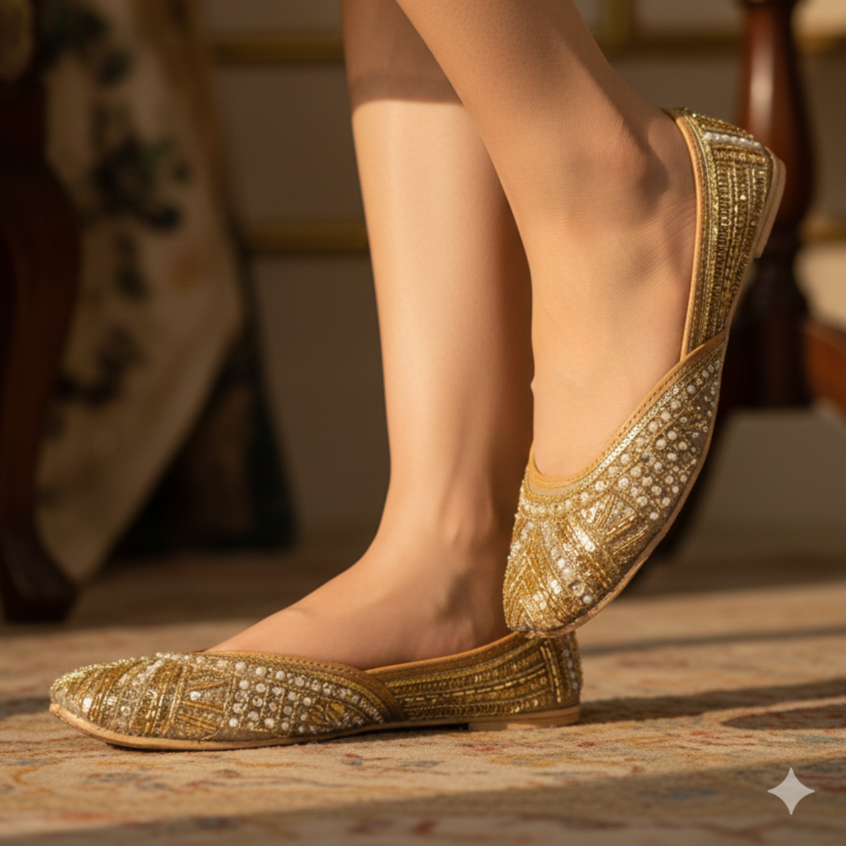 Golden Aura Royale Jutti