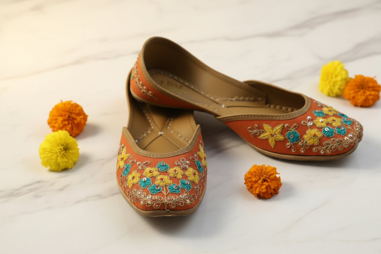 Marigold Mela Jutti
